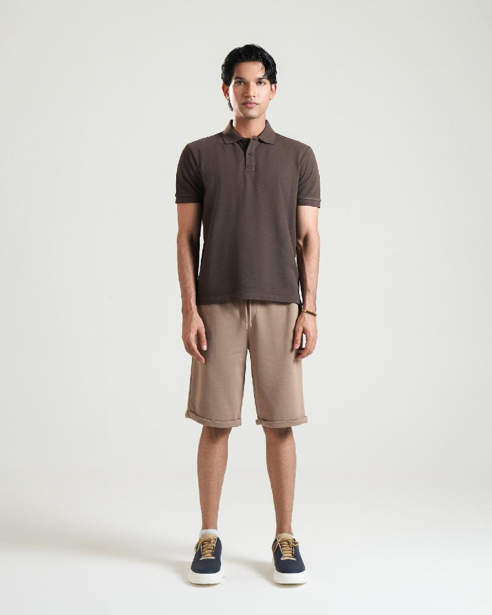 engine Men Polo Tee FT5111-00L-BRN