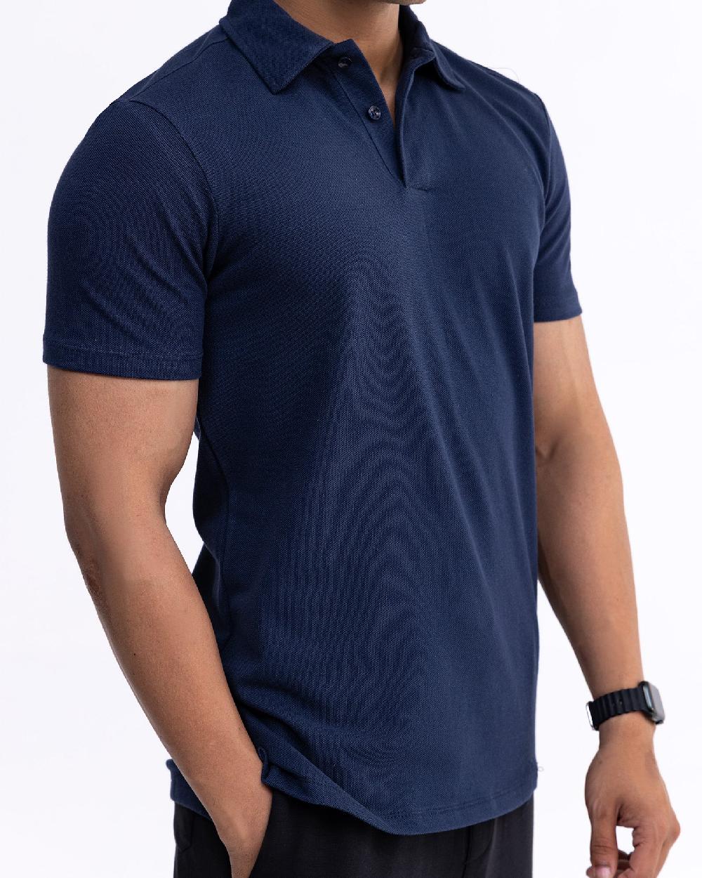 Engine Men Polo Tee FT5114-2XL-NVY