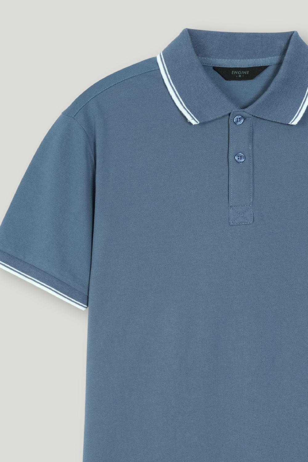 Engine Men Polo Tee FT5137-00M-BLU