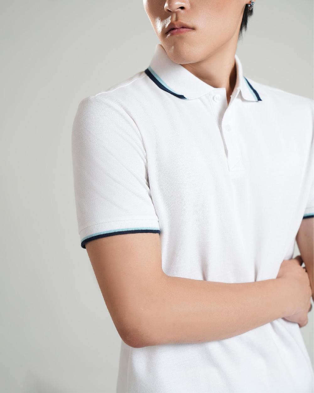 Engine Men Polo Tee FT5148-00L-WHT