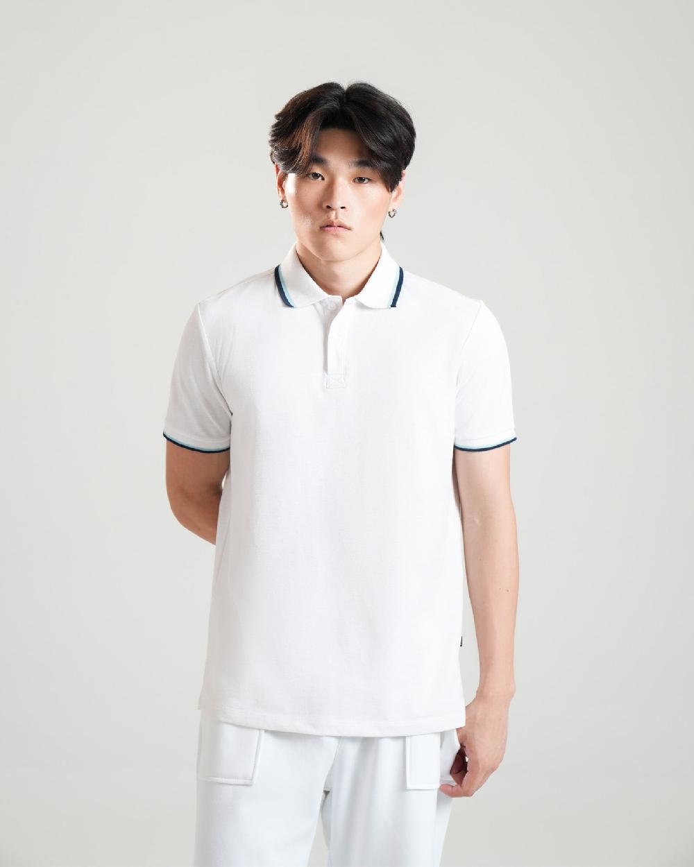 Engine Men Polo Tee FT5148-00L-WHT