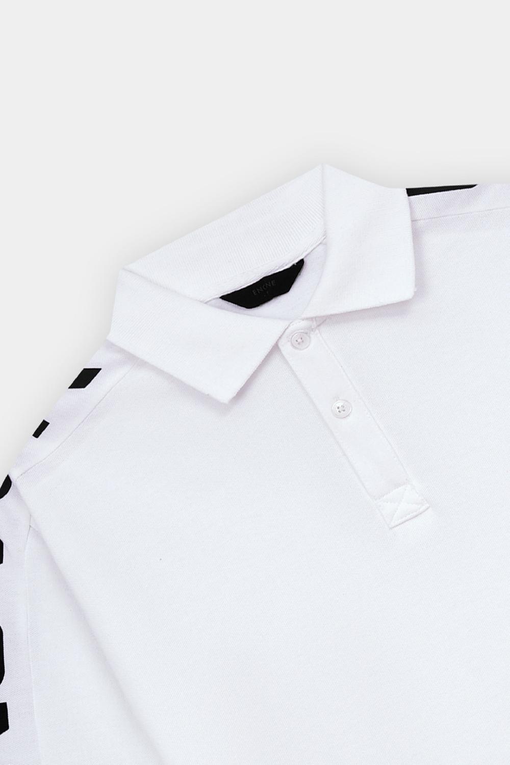 Engine Men Polo Tee FT5174-00L-WHT