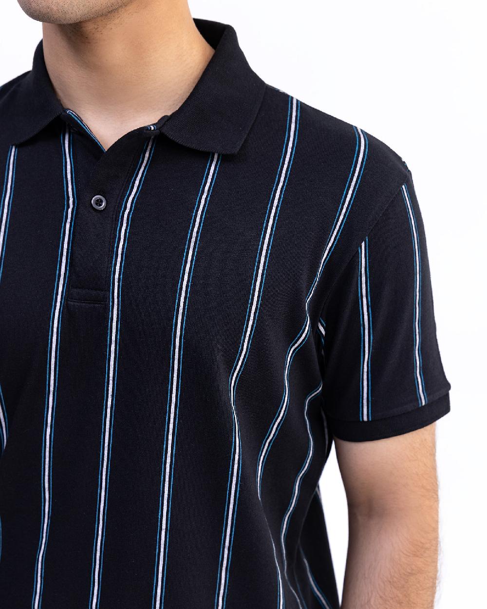 Engine Men Polo Tee MT4161-00L-BLK