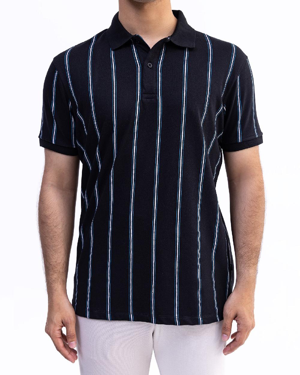 engine Men Polo Tee MT4161-00L-BLK