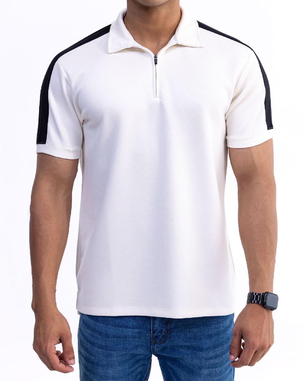 engine Men Polo Tee MT5009-00S-WHT