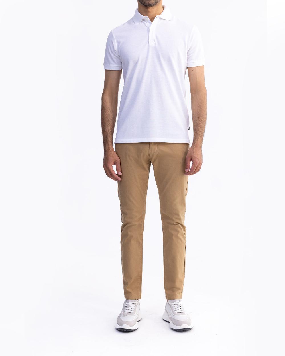 engine Men Polo Tee MT5012-00L-WHT