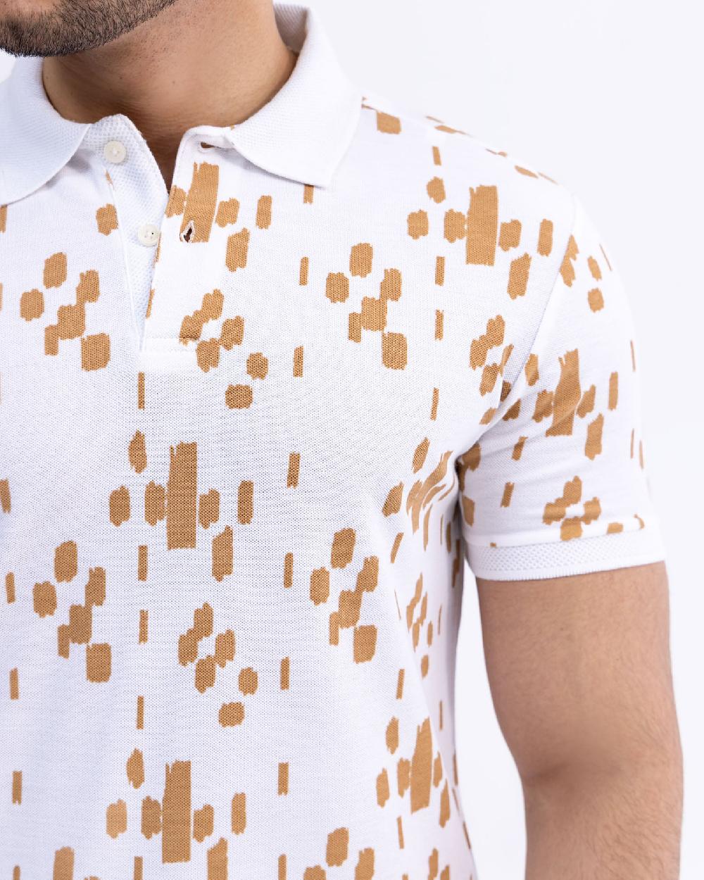 Engine Men Polo Tee MT5019-00L-WH1