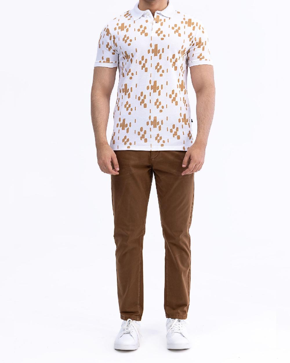 engine Men Polo Tee MT5019-00L-WH1