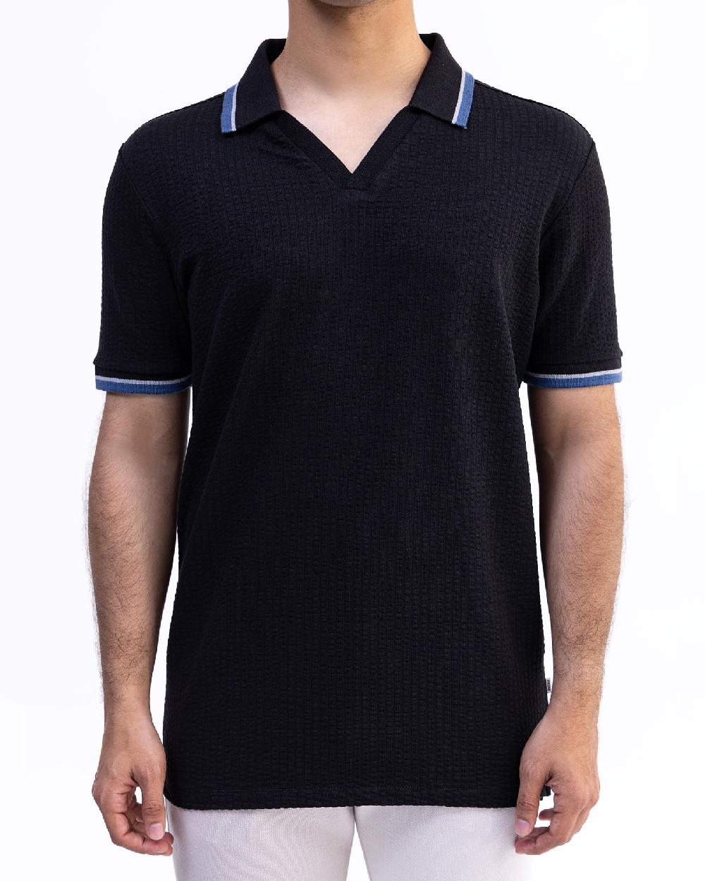 engine Men Polo Tee MT5027-00M-BLK