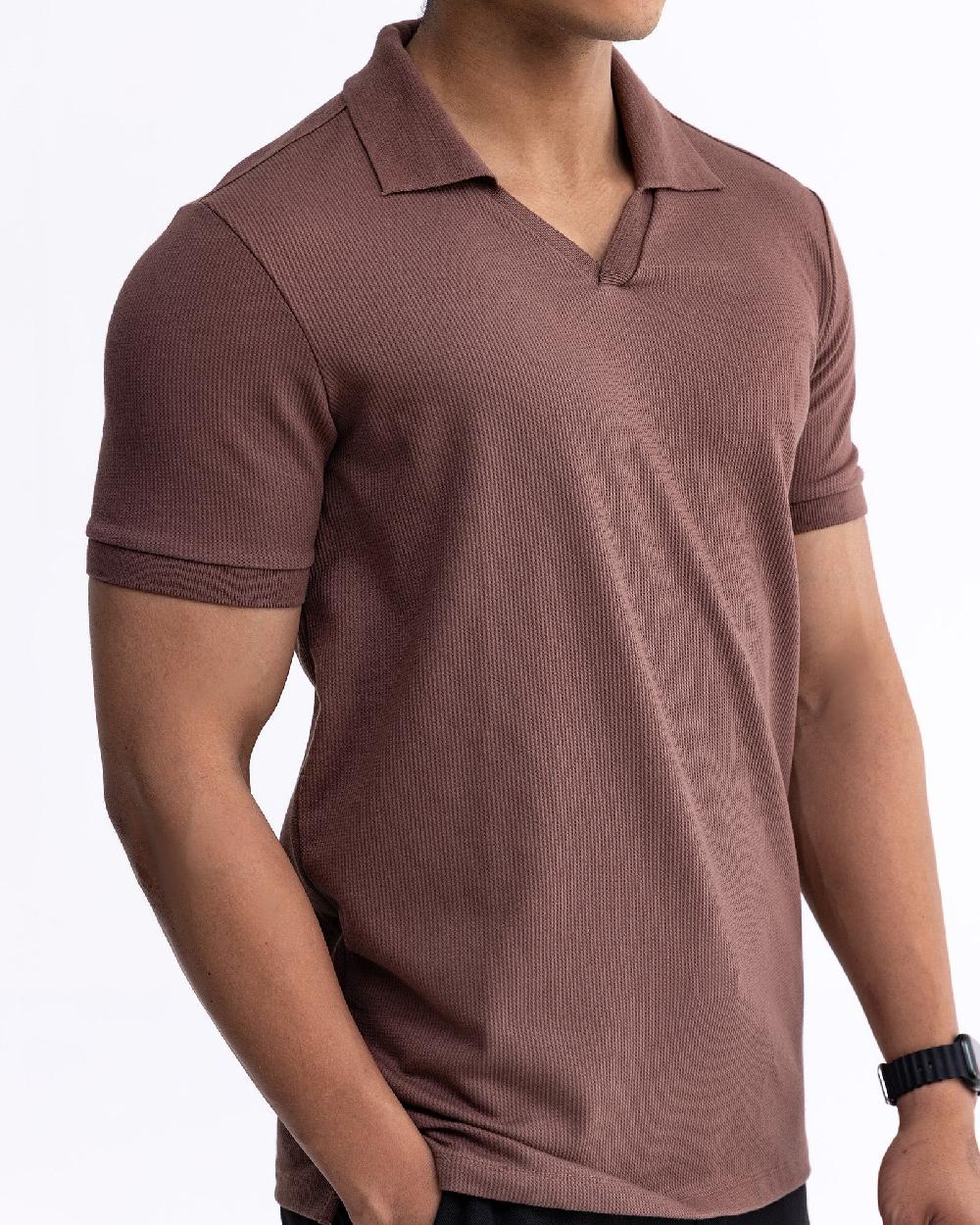 Engine Men Polo Tee MT5032-00L-BRN