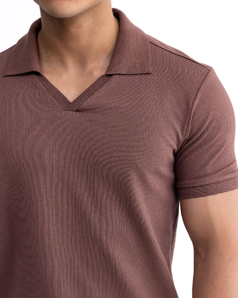 Engine Men Polo Tee MT5032-00L-BRN