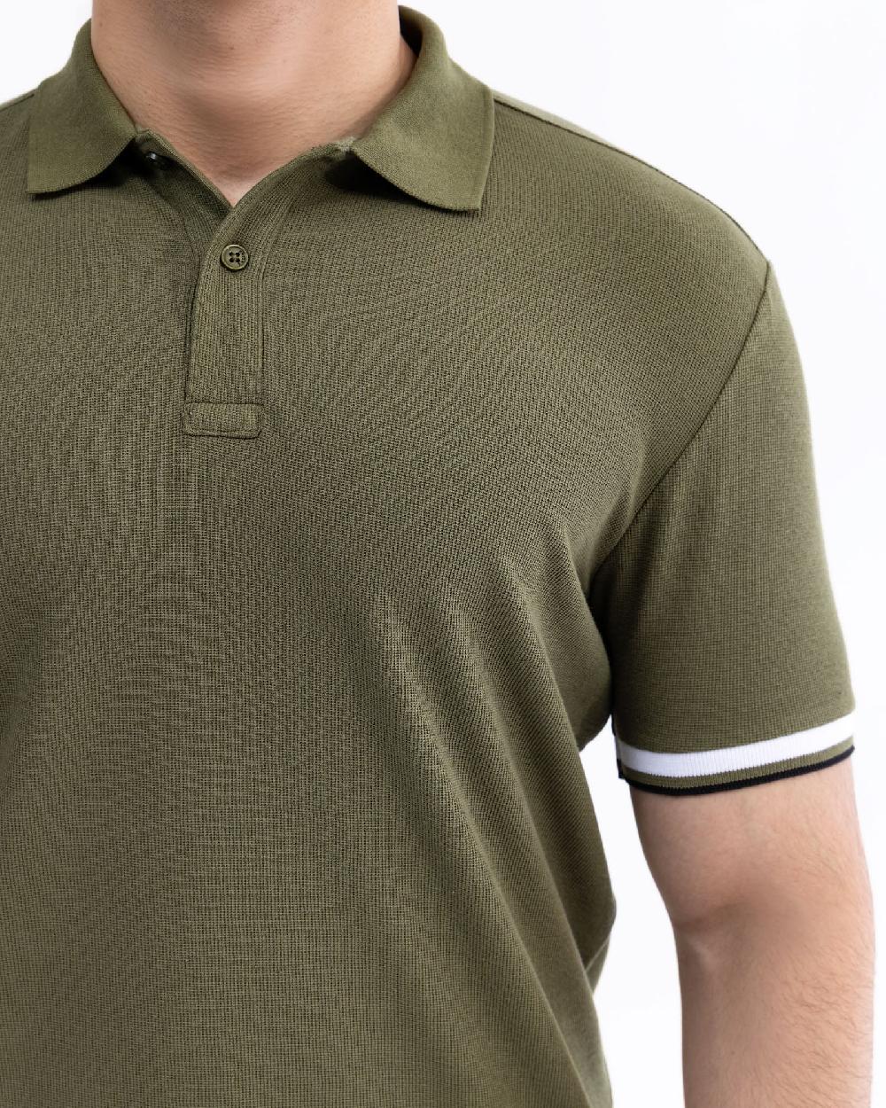 Engine Men Polo Tee MT5036-00S-OLV