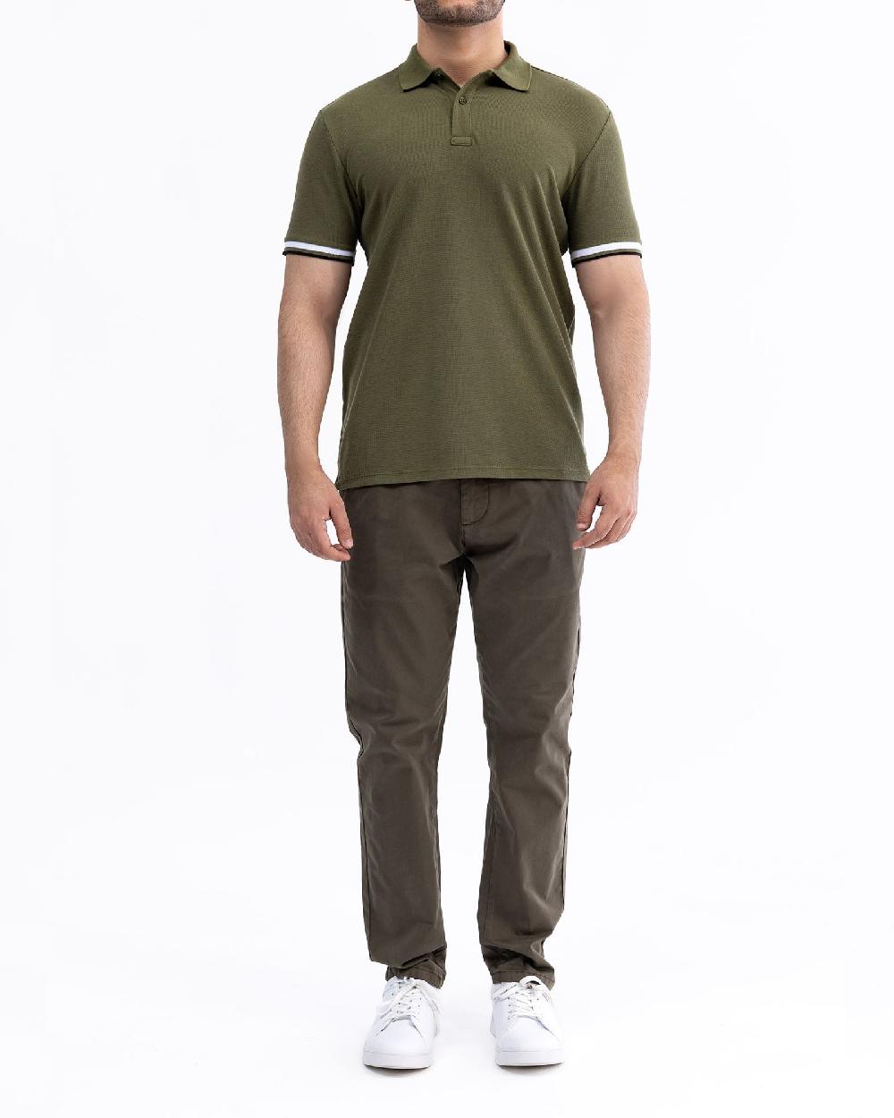 engine Men Polo Tee MT5036-00S-OLV