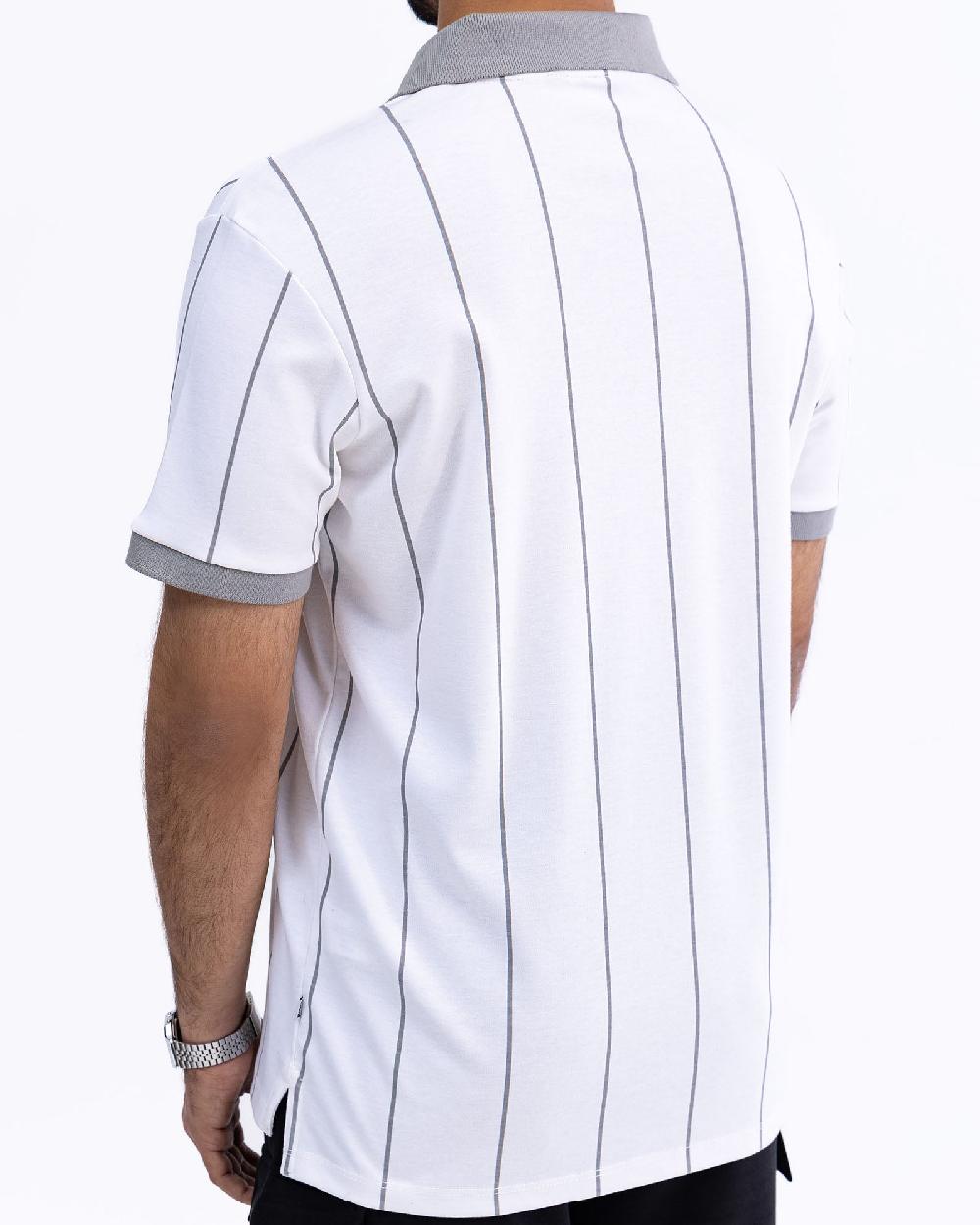 Engine Men Polo Tee MT5041-00L-WHT