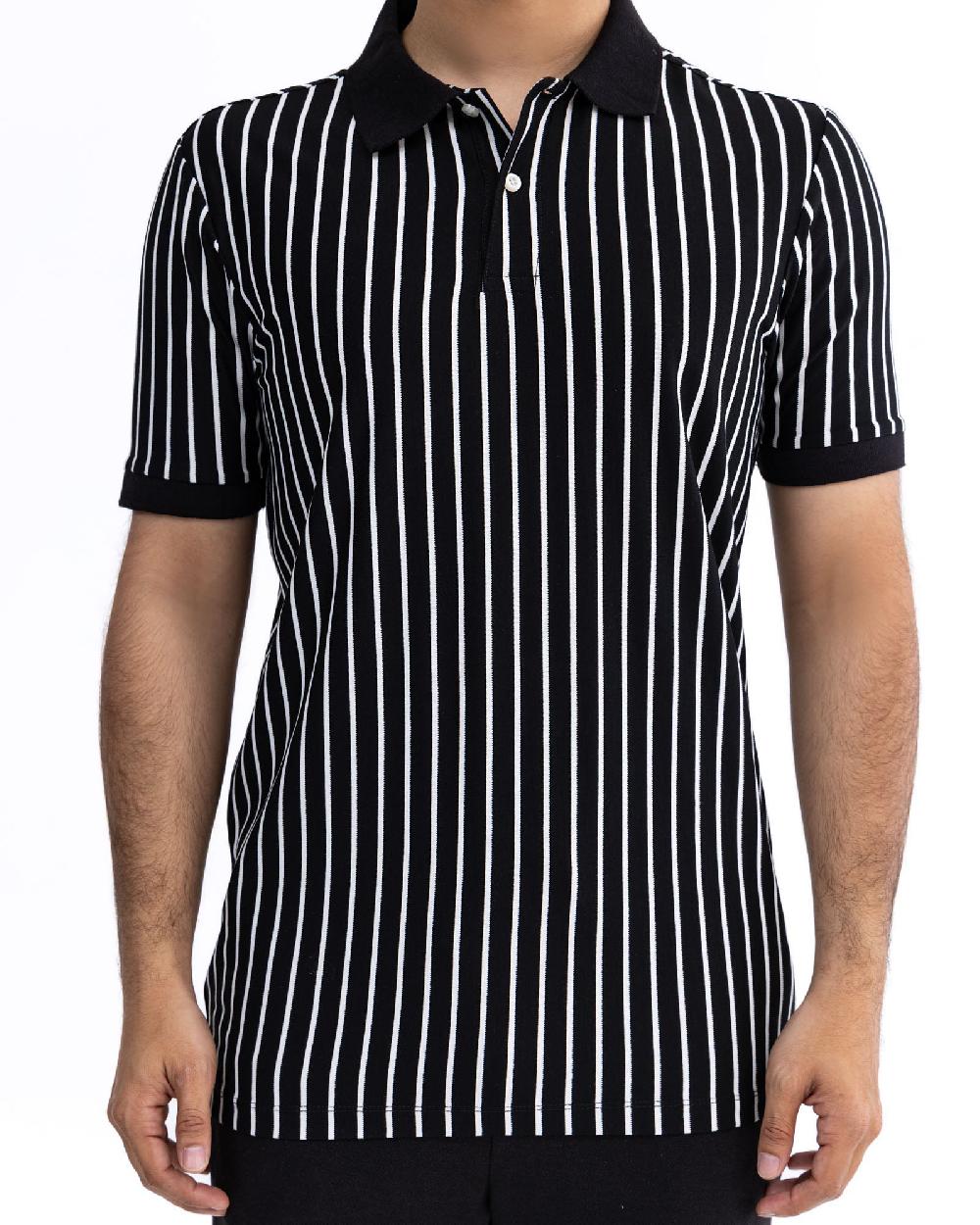 engine Men Polo Tee MT5064-00L-BLK