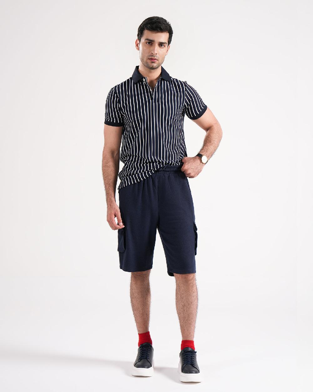 engine Men Polo Tee MT5064-00S-NVY