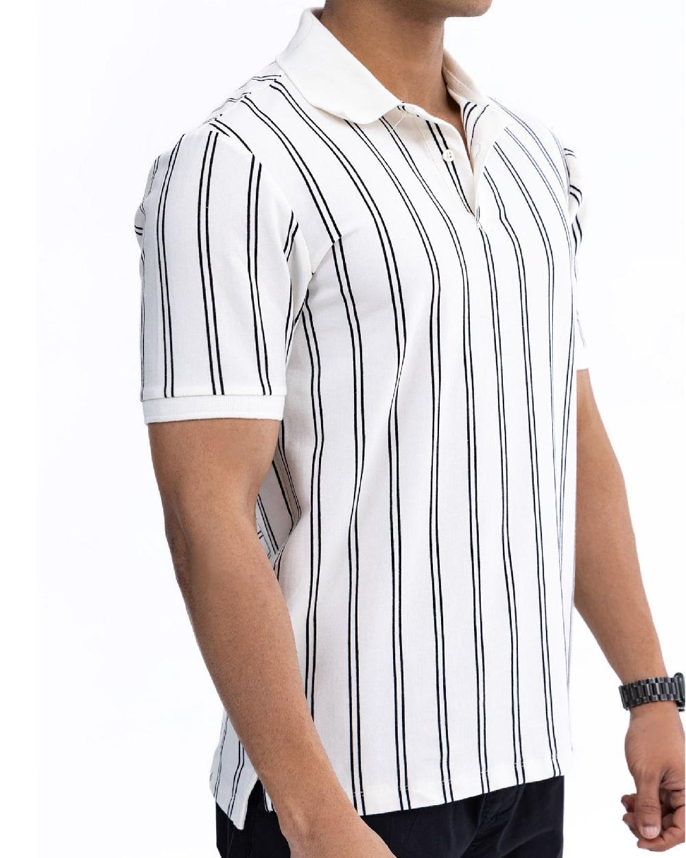 Engine Men Polo Tee MT5091-00L-WHT