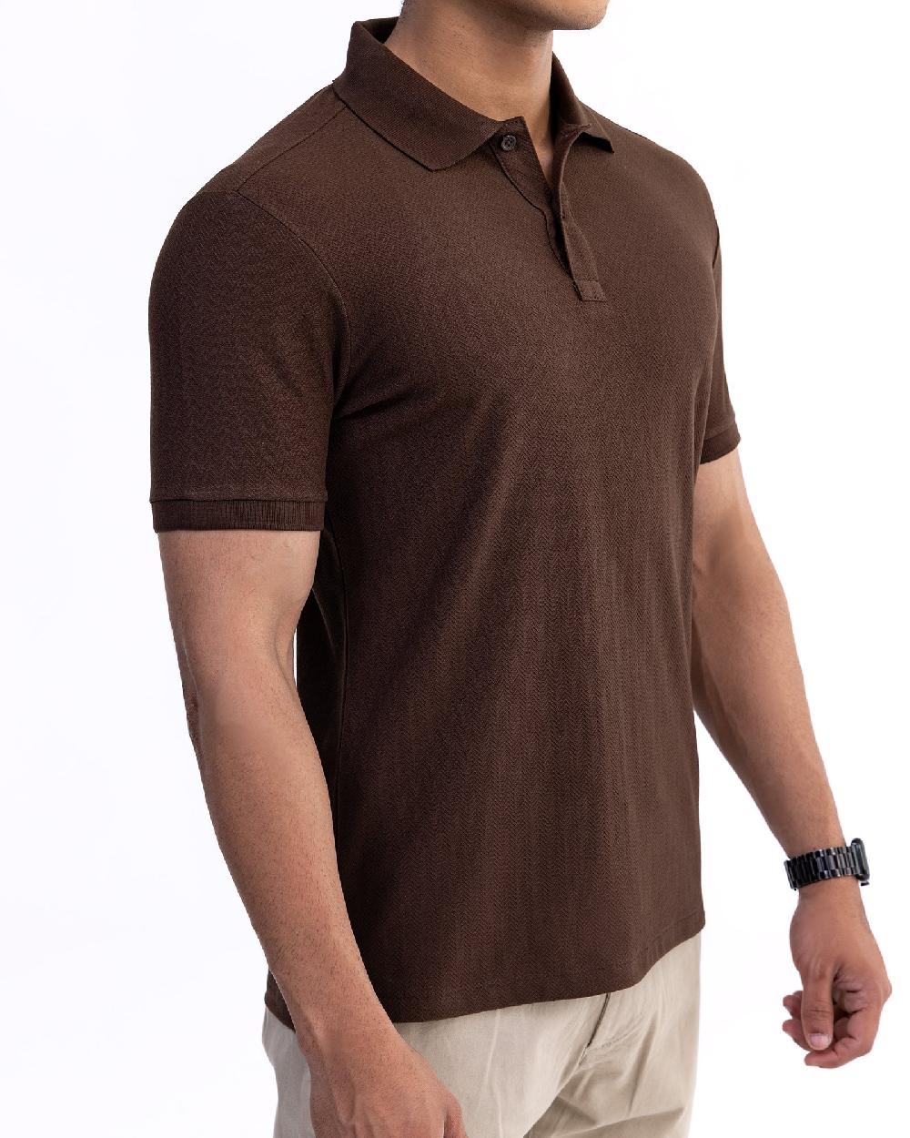 Engine Men Polo Tee MT5117-00S-DBR