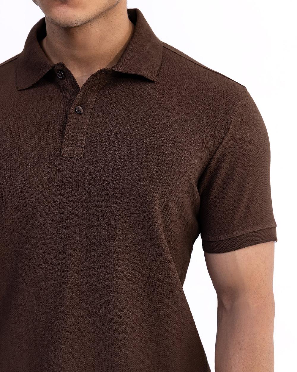 Engine Men Polo Tee MT5117-00S-DBR