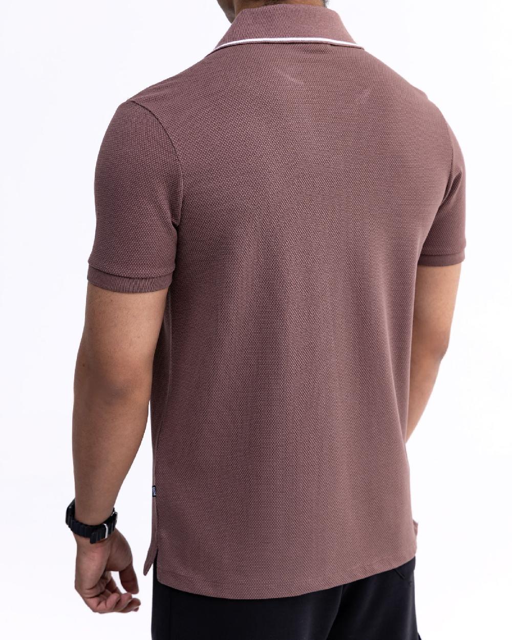 Engine Men Polo Tee MT5119-00L-BRN