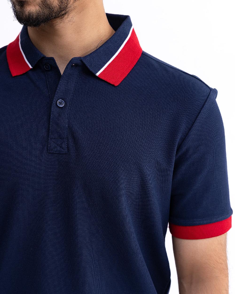 Engine Men Polo Tee MT5123-00L-NVY