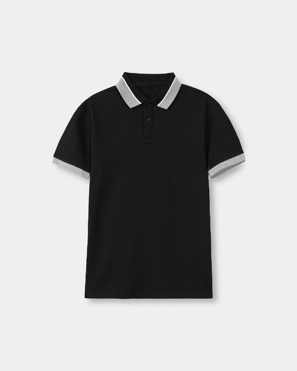 engine Men Polo Tee MT5123-00M-BLK