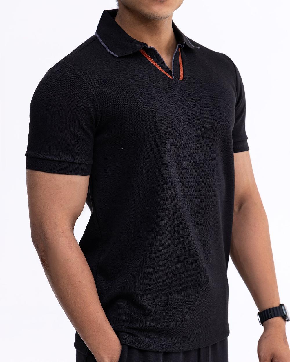 Engine Men Polo Tee MT5128-00S-BLK