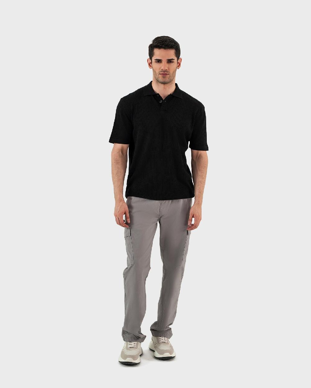 engine Men Polo Tee MT5174-00L-BLK