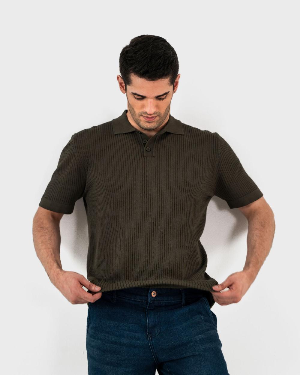 Engine Men Polo Tee MT5174-00L-OLV