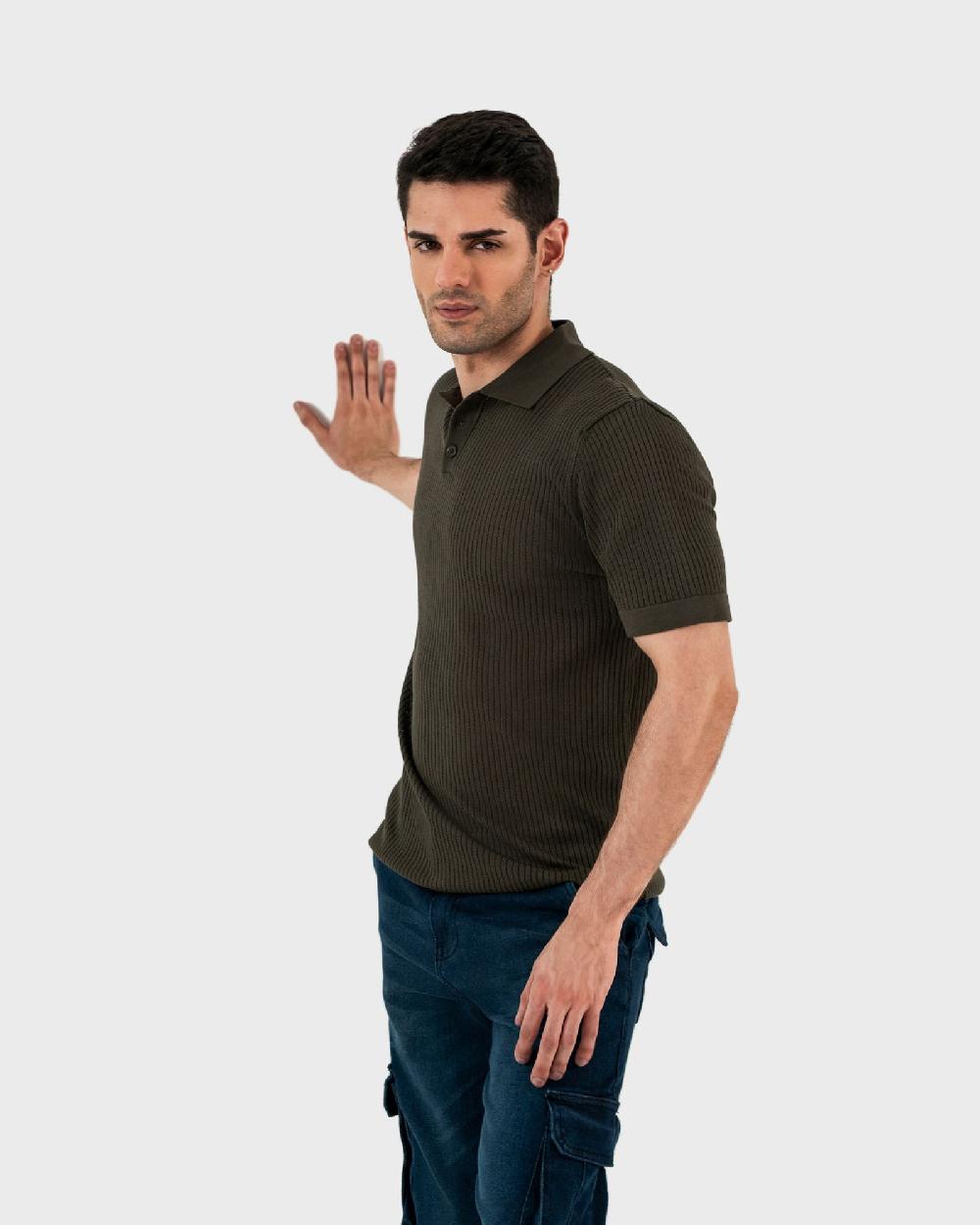 Engine Men Polo Tee MT5174-00L-OLV