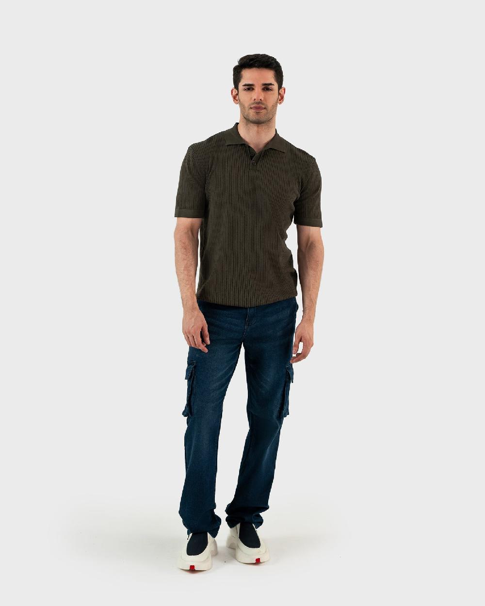 engine Men Polo Tee MT5174-00L-OLV