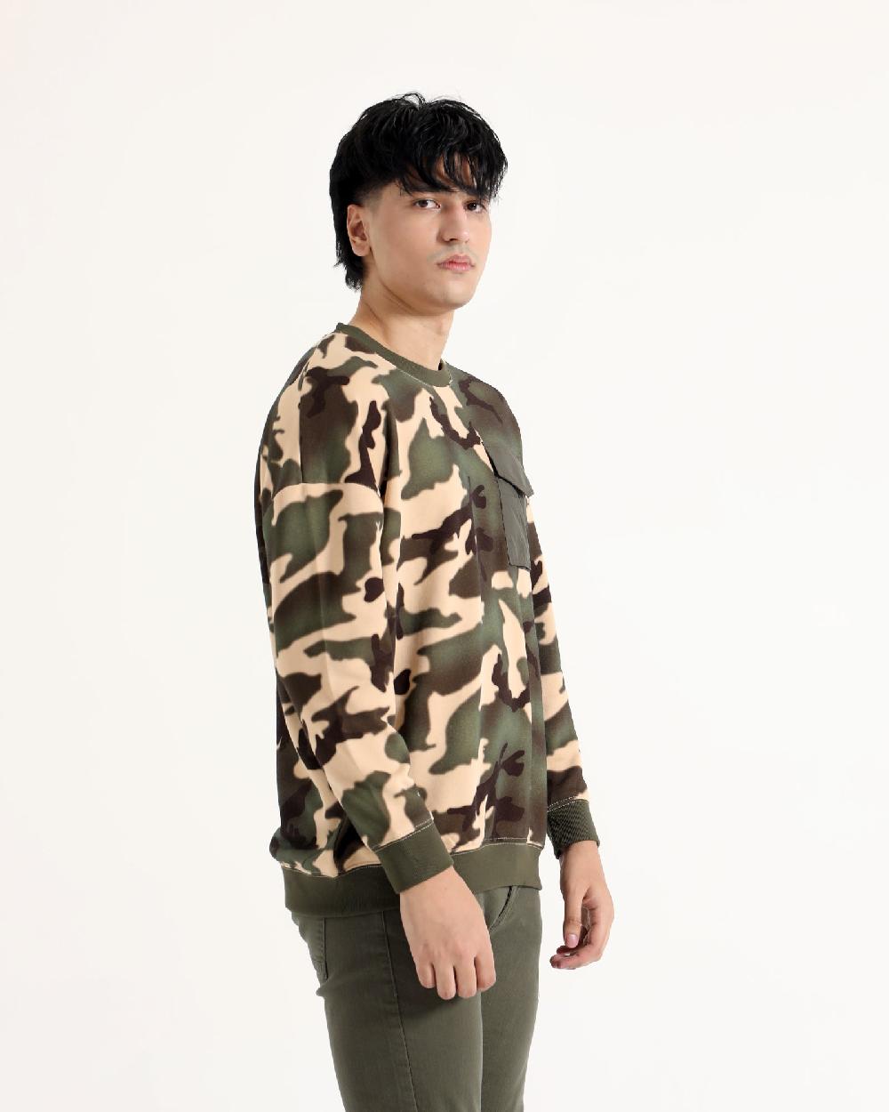 Engine Men Printed Sweatshirt MT4194-00S-CFG
