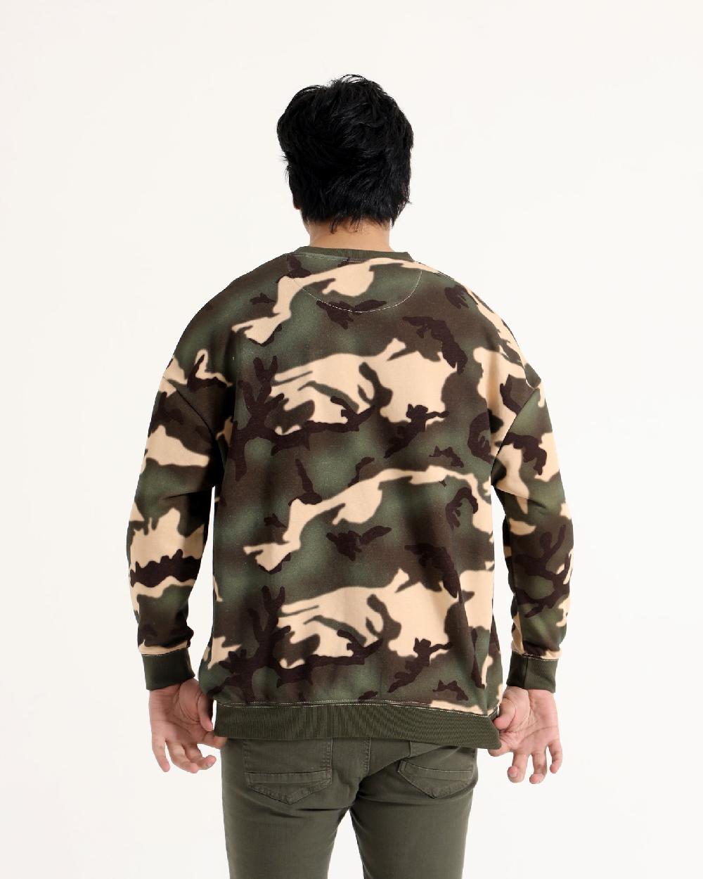 Engine Men Printed Sweatshirt MT4194-00S-CFG