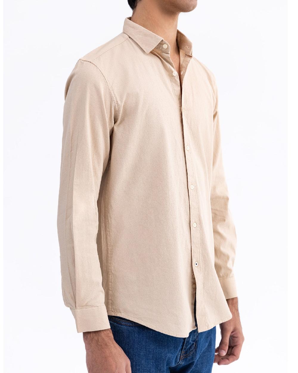Engine Men Regular Fit Casual Shirt MC5004-00L-BGE