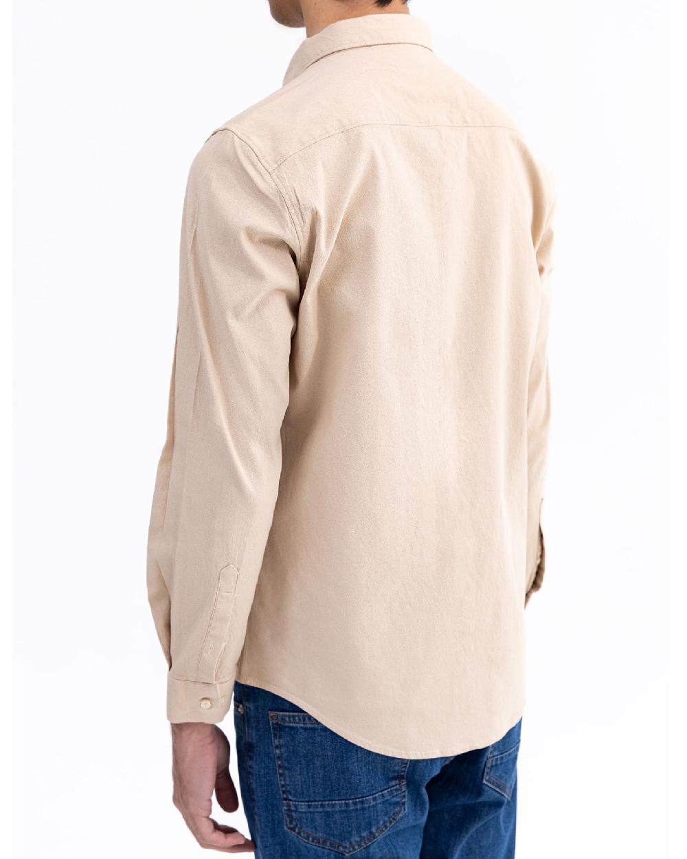 Engine Men Regular Fit Casual Shirt MC5004-00L-BGE
