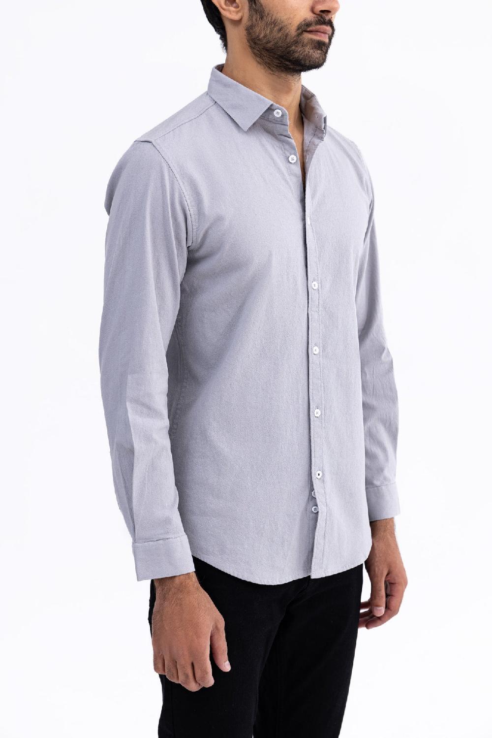 Engine Men Regular Fit Casual Shirt MC5004-00L-GRY