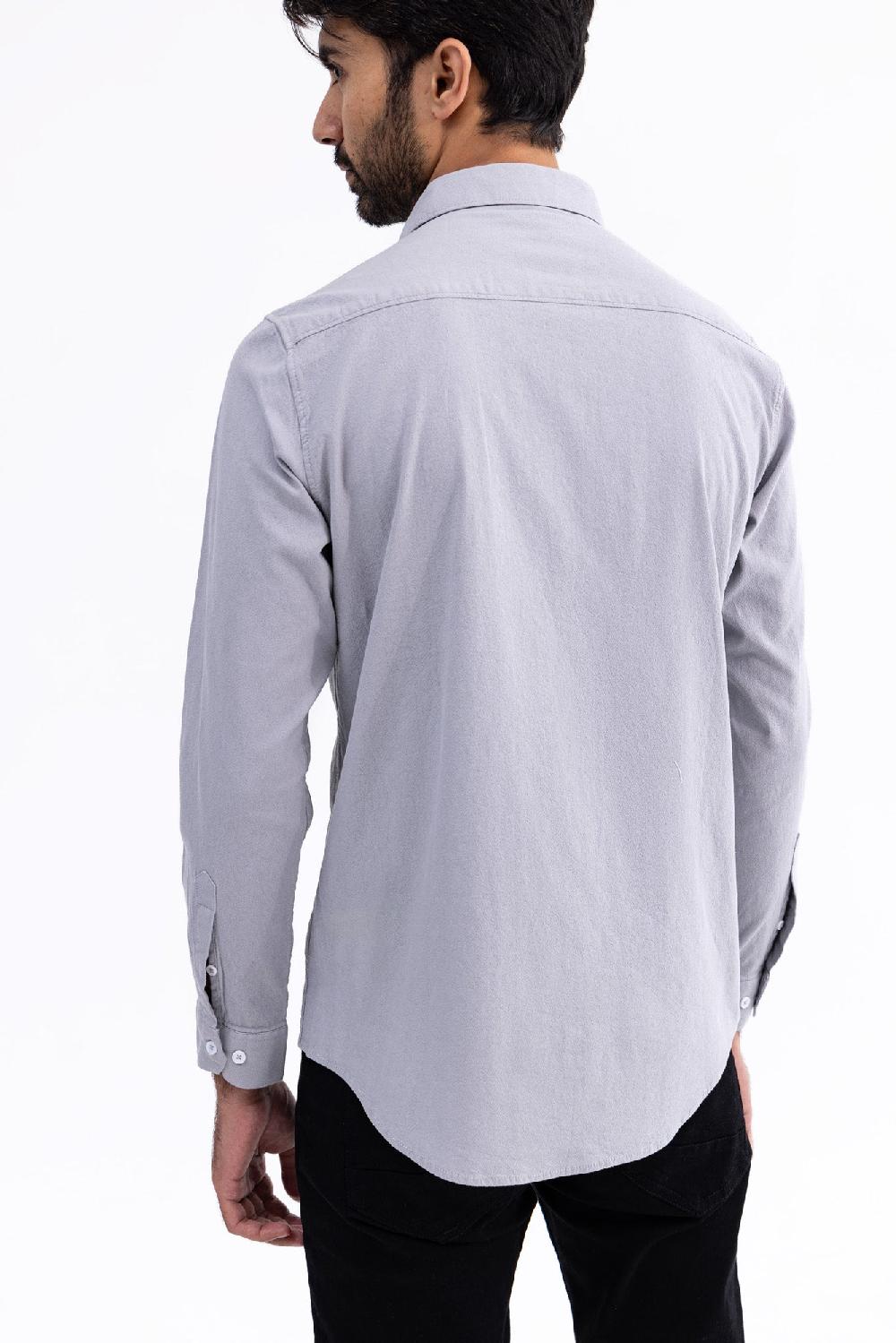 Engine Men Regular Fit Casual Shirt MC5004-00L-GRY