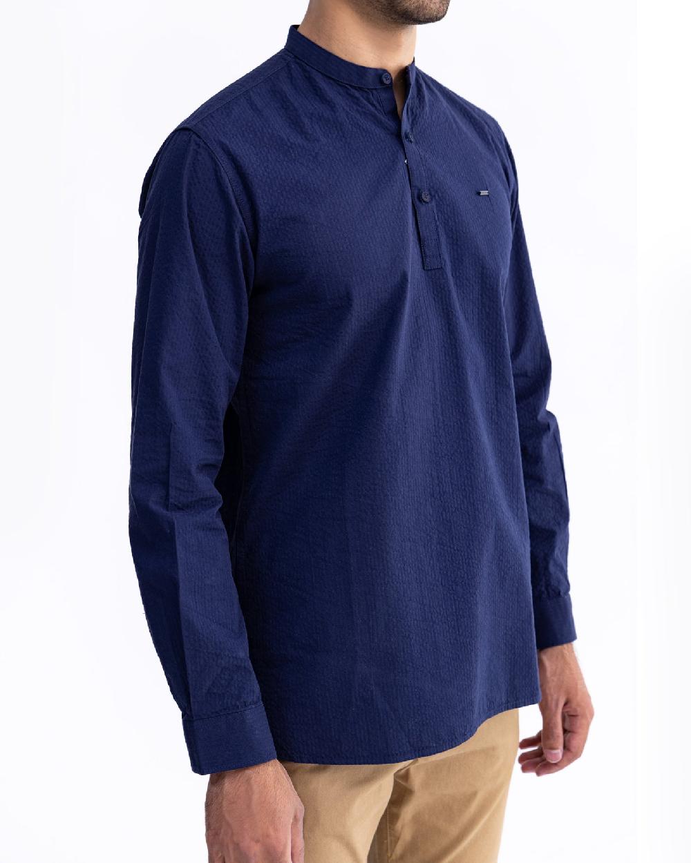 Engine Men Regular Fit Casual Shirt MC5006-00L-NVY