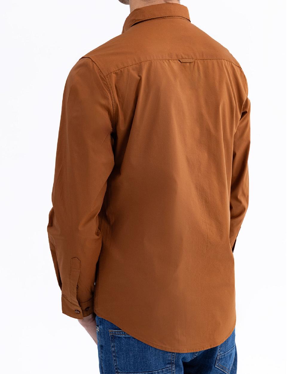 Engine Men Regular Fit Casual Shirt MC5007-00M-BRN