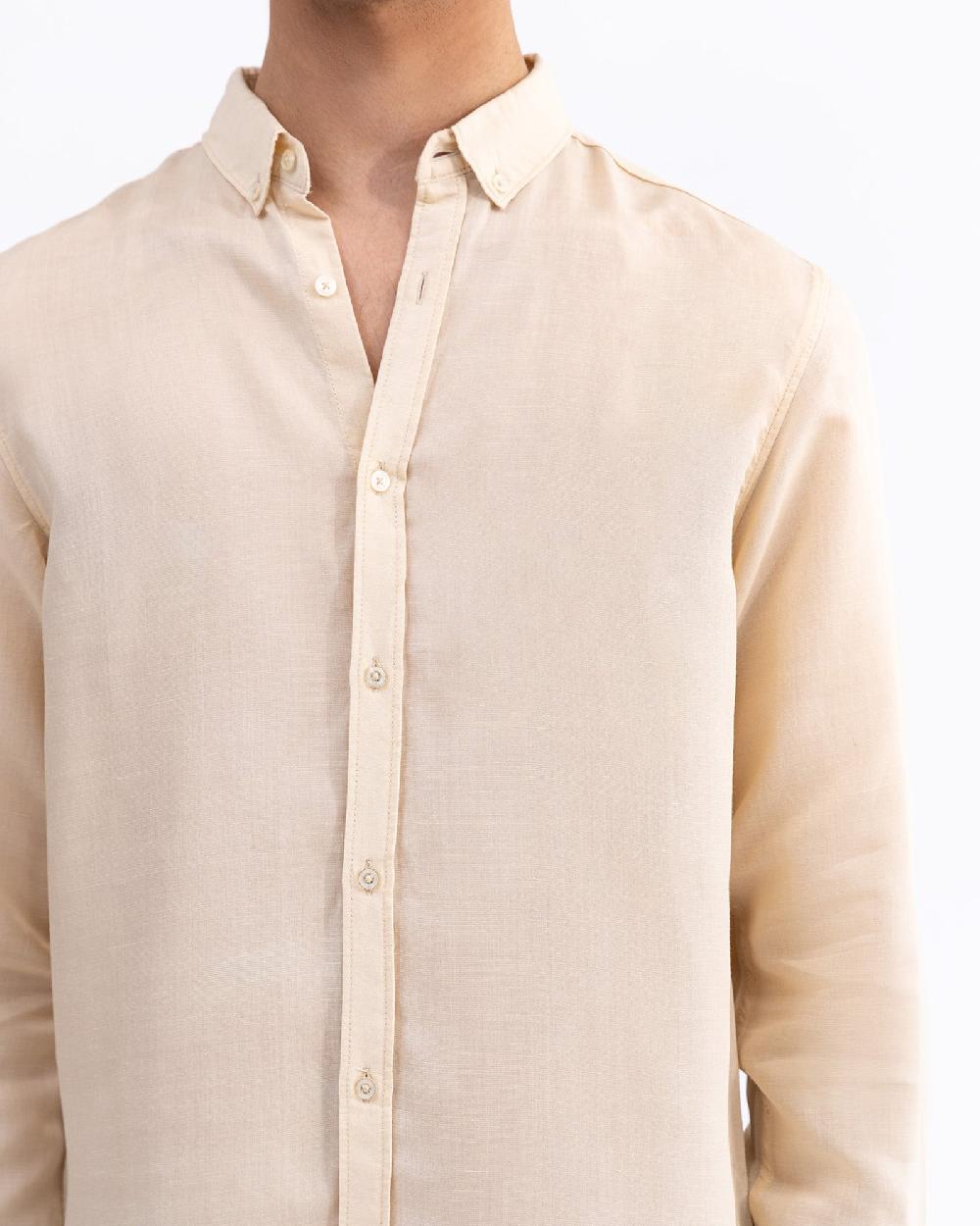 Engine Men Regular Fit Casual Shirt MC5015-00L-BGE