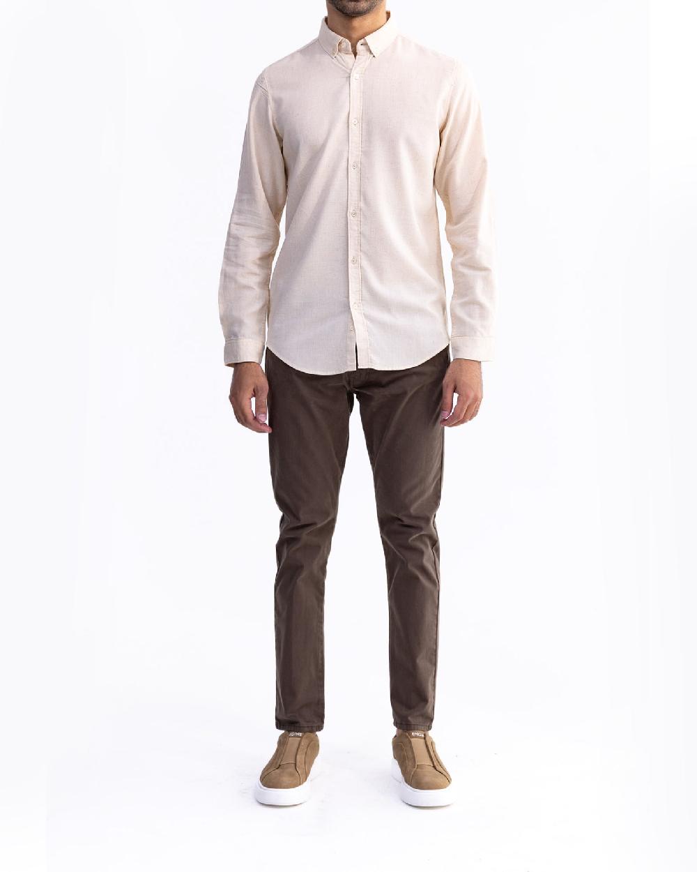 engine Men Regular Fit Casual Shirt MC5015-00L-OWT
