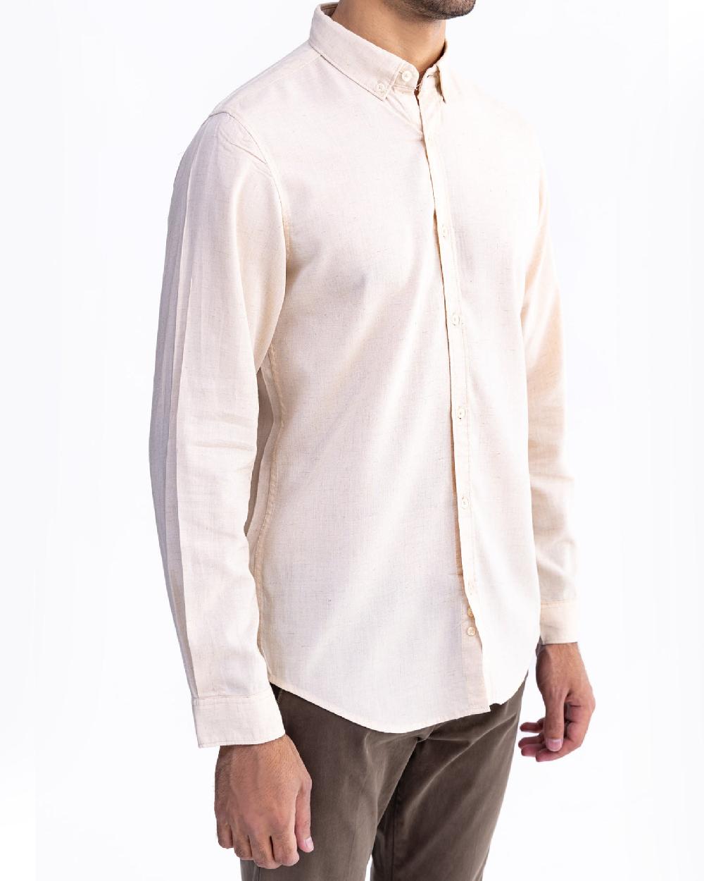 Engine Men Regular Fit Casual Shirt MC5015-00L-WHT