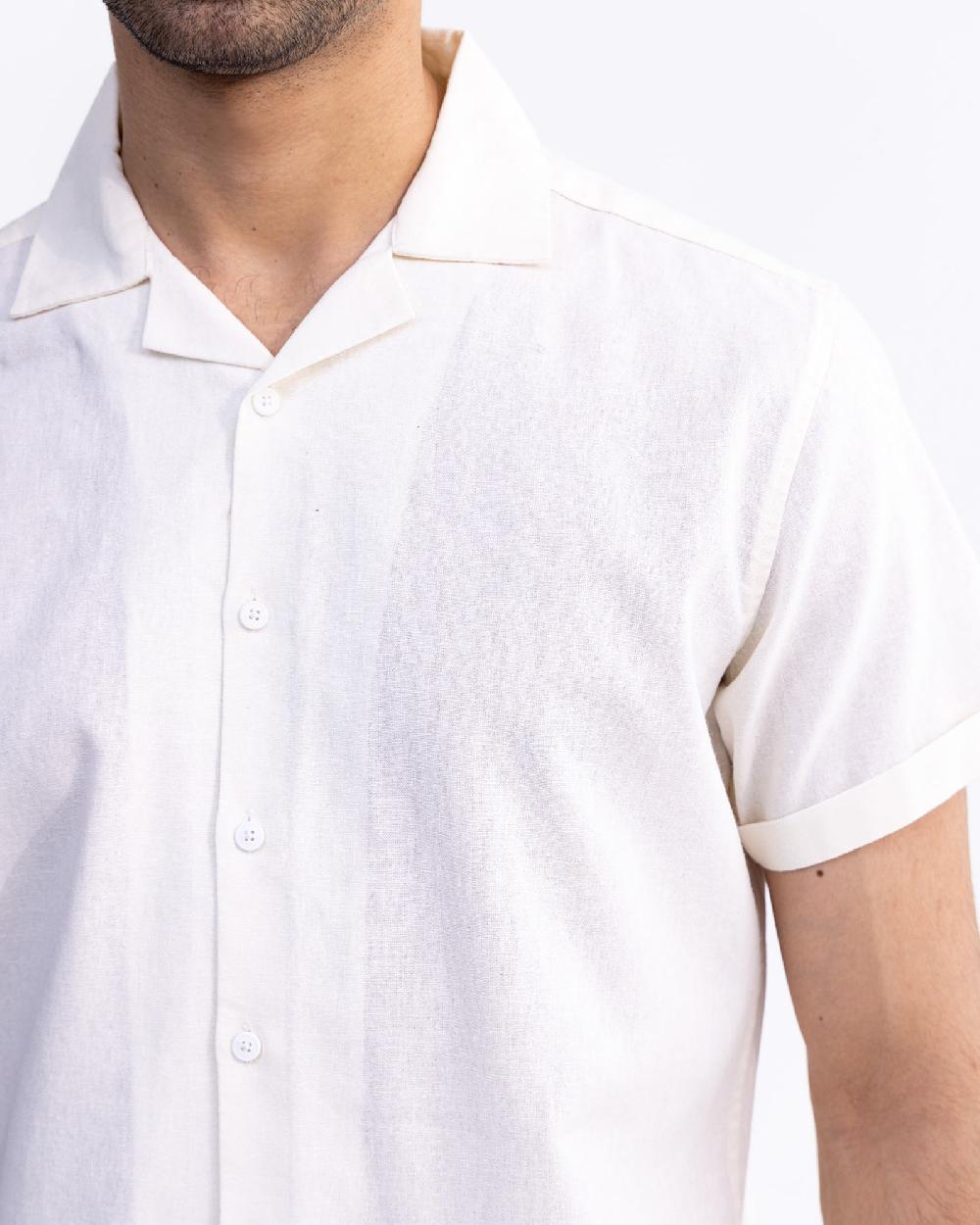Engine Men Regular Fit Casual Shirt MC5016-00L-WHT