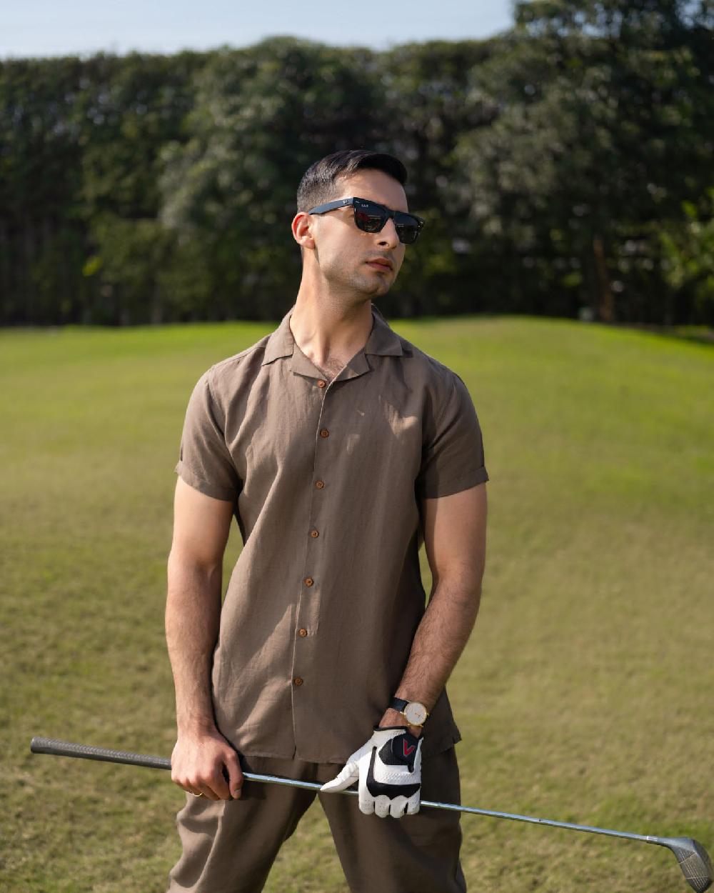 Engine Men Regular Fit Casual Shirt MC5016-00M-OLV