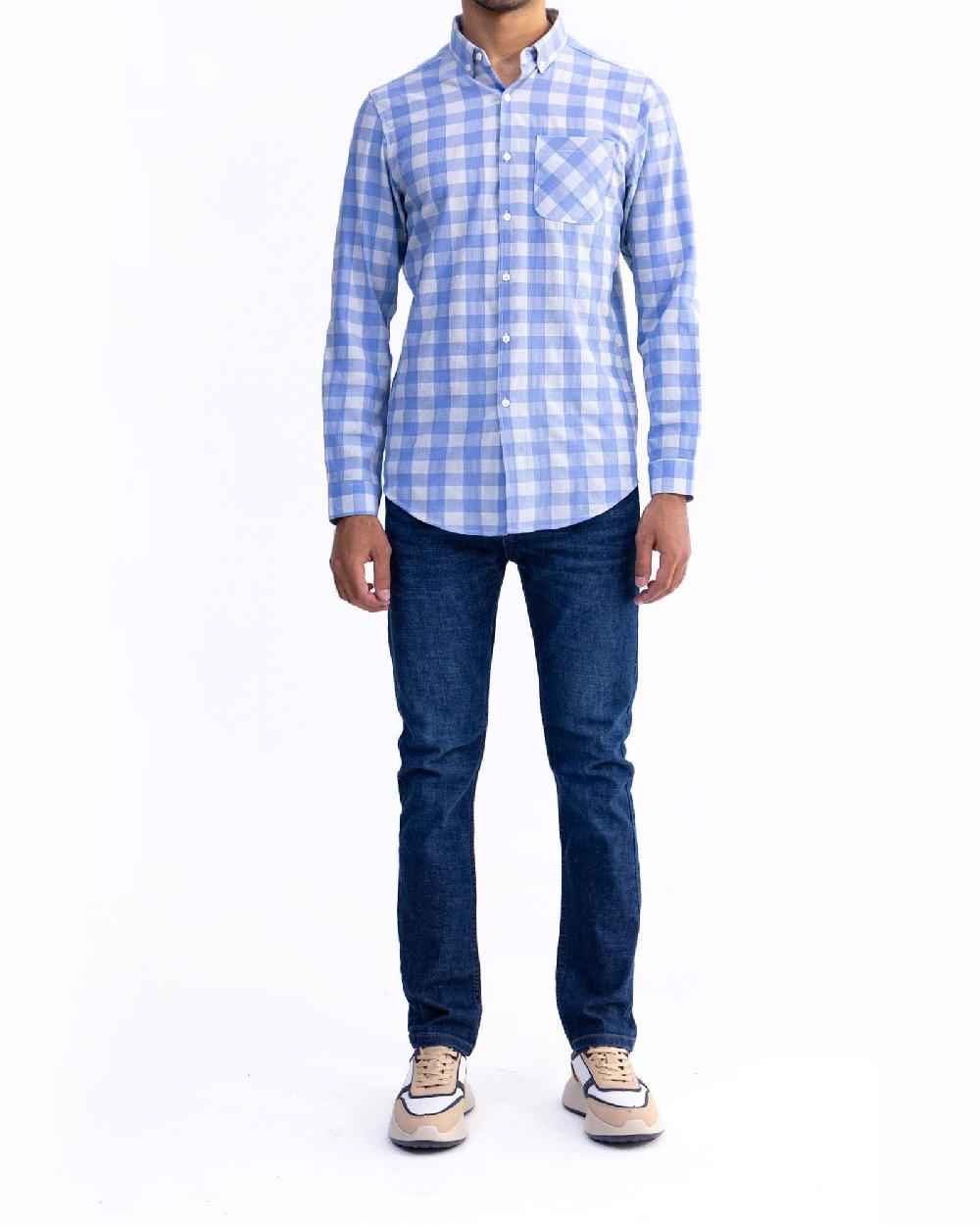 engine Men Regular Fit Casual Shirt MC5021-00L-SKB