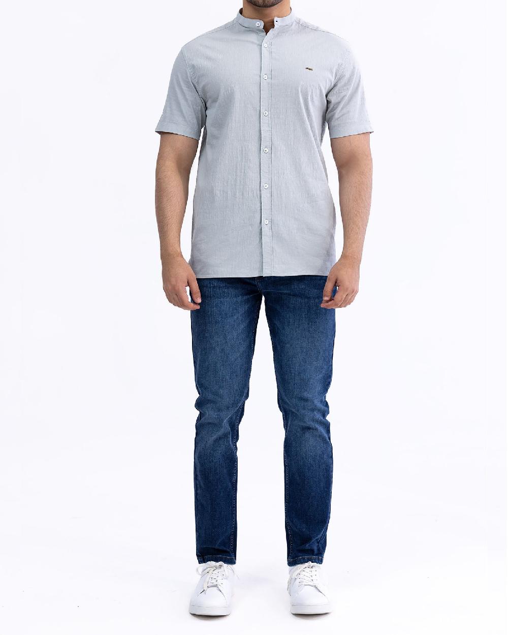engine Men Regular Fit Casual Shirt MC5023-00L-SKB