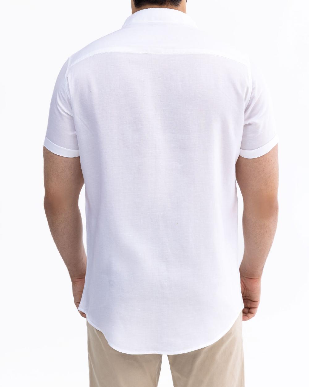 Engine Men Regular Fit Casual Shirt MC5024-00L-WHT