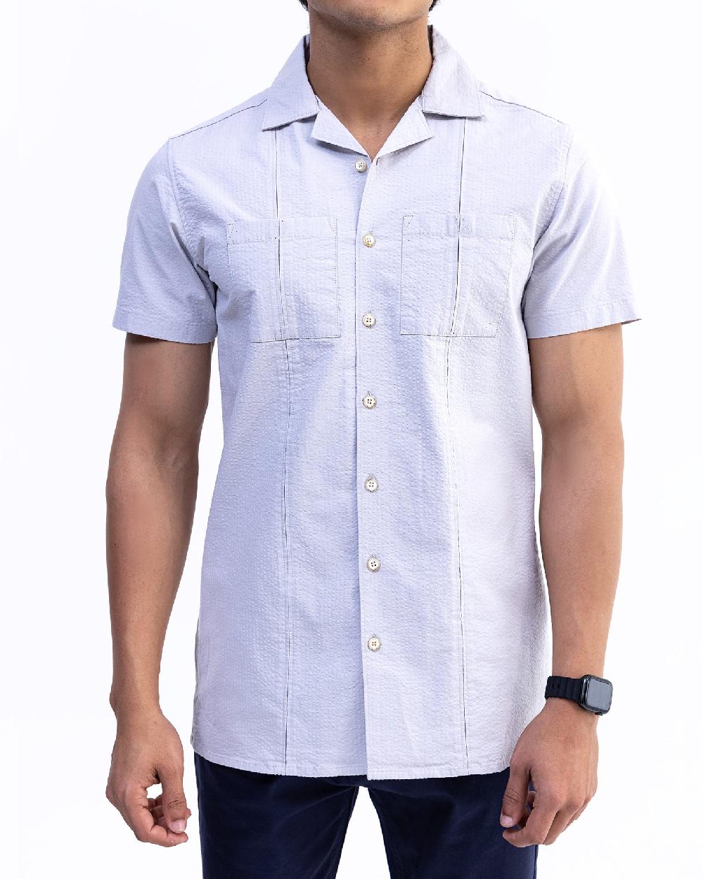 engine Men Regular Fit Casual Shirt MC5026-00L-LGY