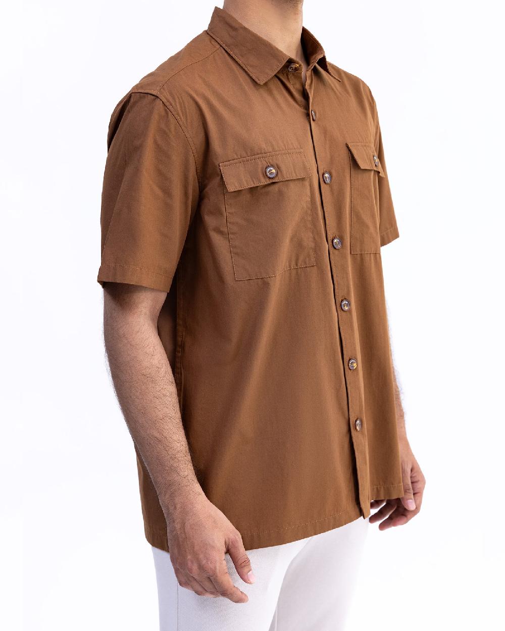 Engine Men Regular Fit Casual Shirt MC5028-00L-CML