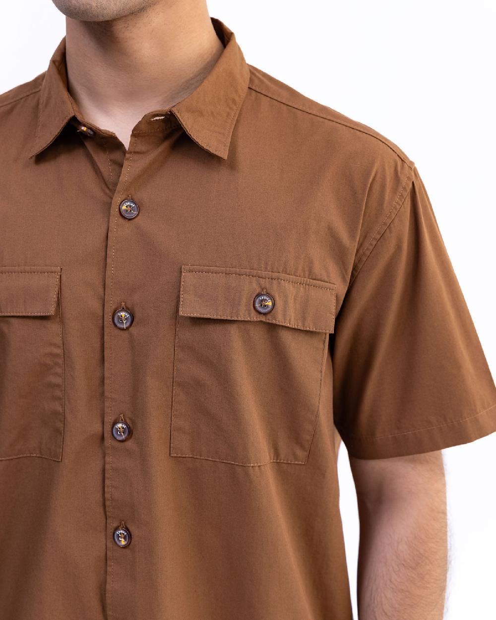 Engine Men Regular Fit Casual Shirt MC5028-00L-CML